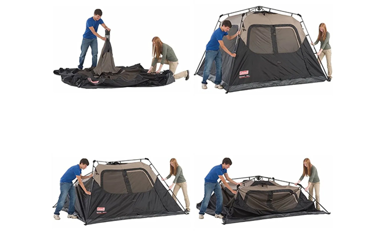 چگونه چادر مسافرتی را جمع کنیم؟